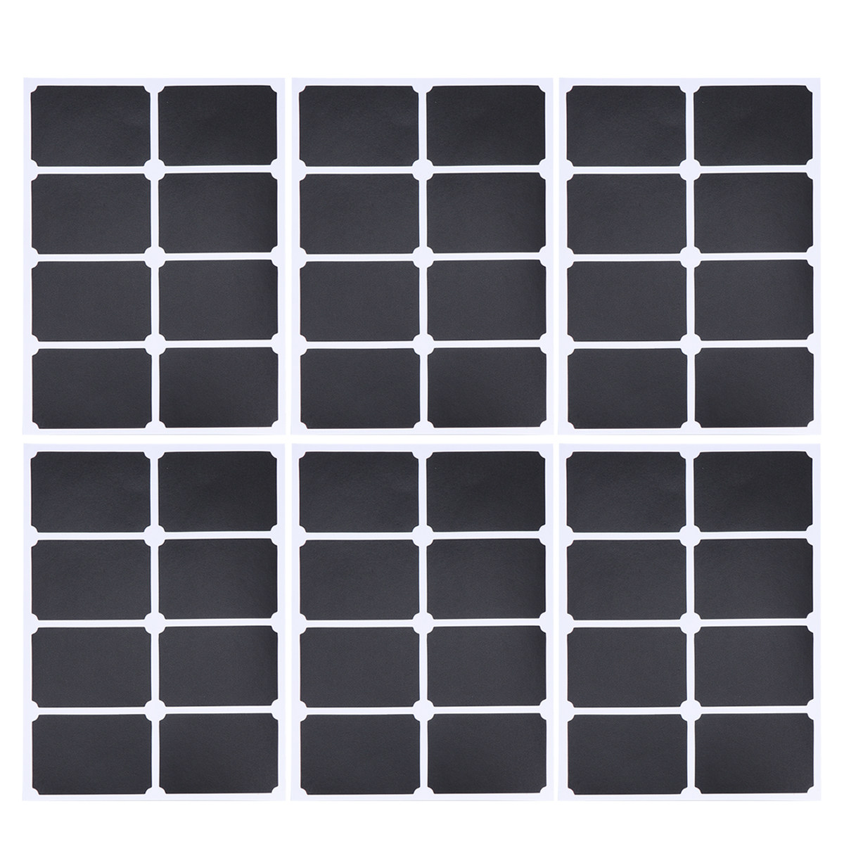 Kitchen Baking Pantry - 10Sheets PVC Chalkboard Stickers for Kitchen