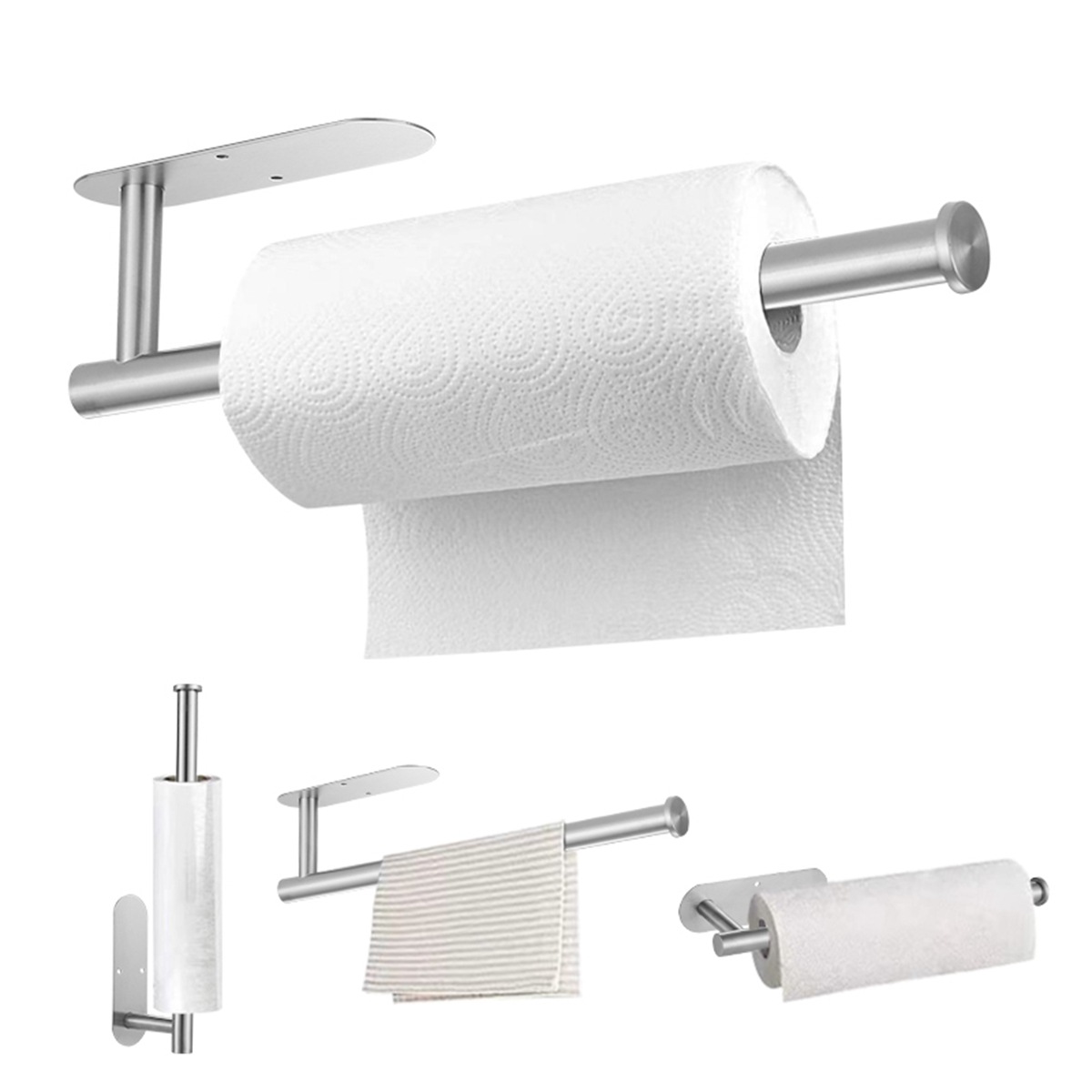 Kitchen Baking Paper Holder - Adhesive Kitchen Paper Holder Toilet Paper