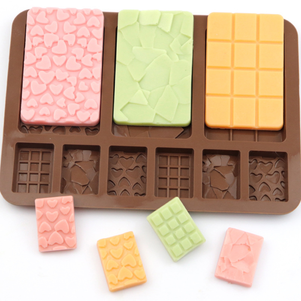 Kitchen Baking Gadgets - 9-Cavity Chocolate Silicone Mold Fondant Candy