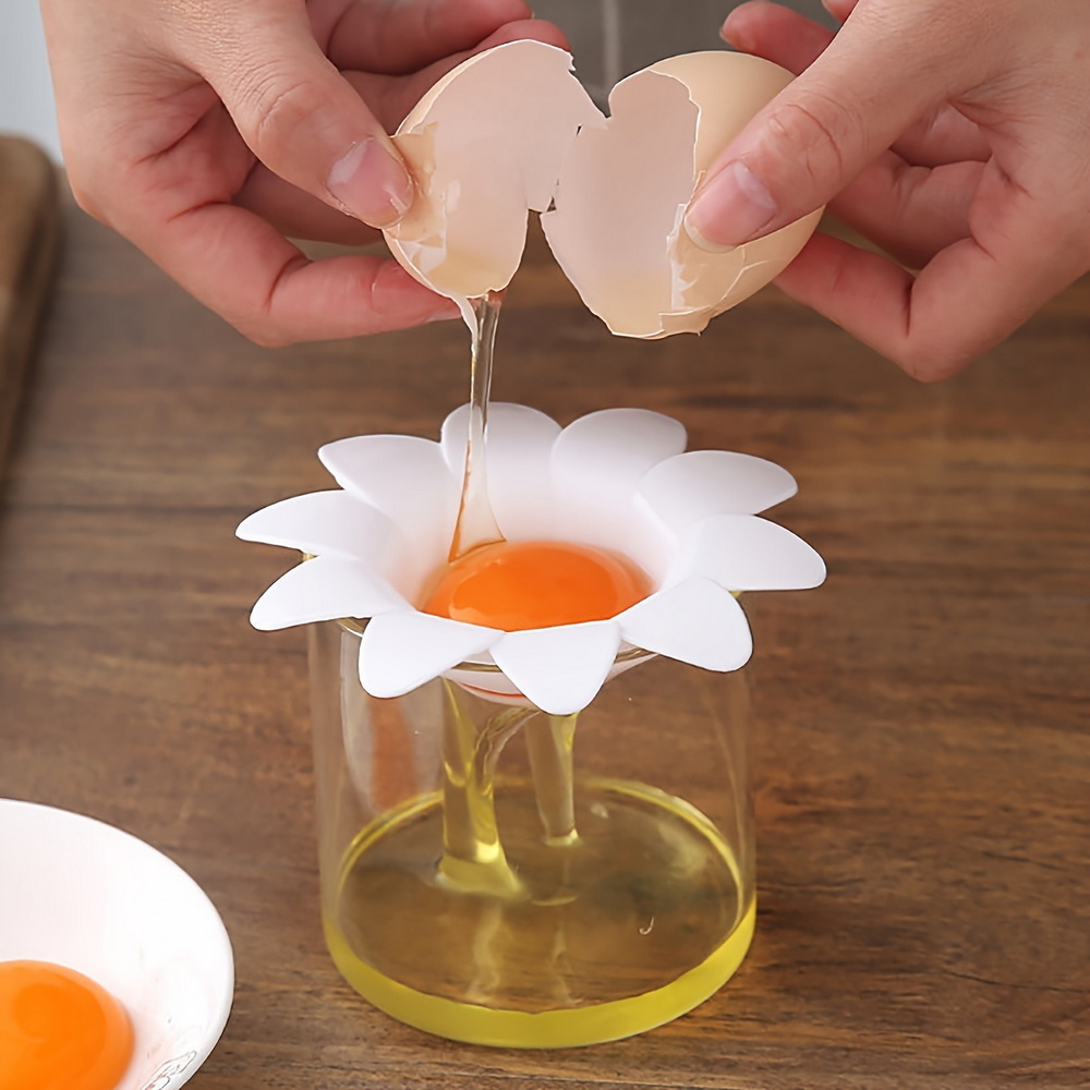 Baking Kitchen Design - 1pc/ Cute Flower Design Egg White