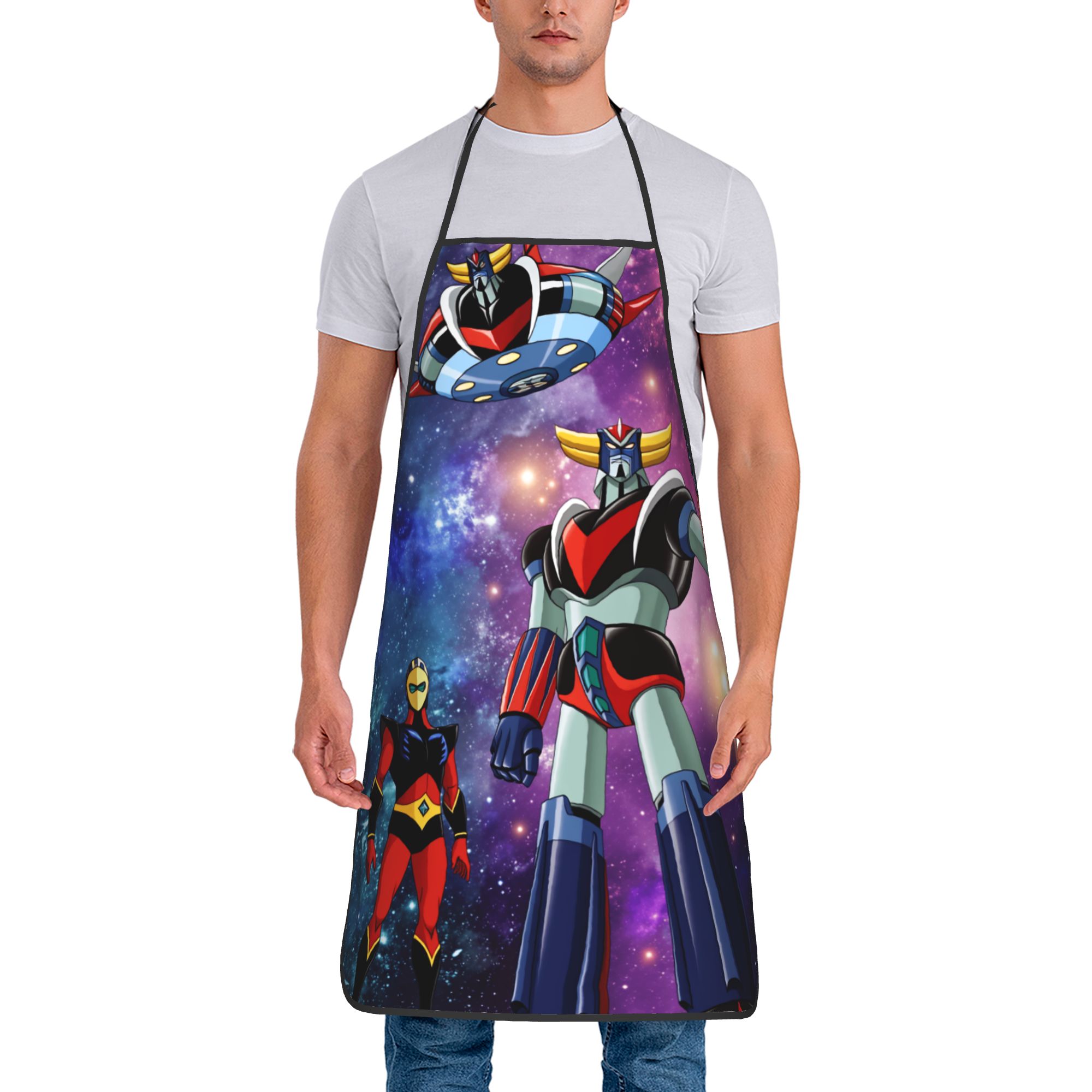 UFO Robot Grendizer Anime Apro - Kitchen Robot Baking ulasan dan harga