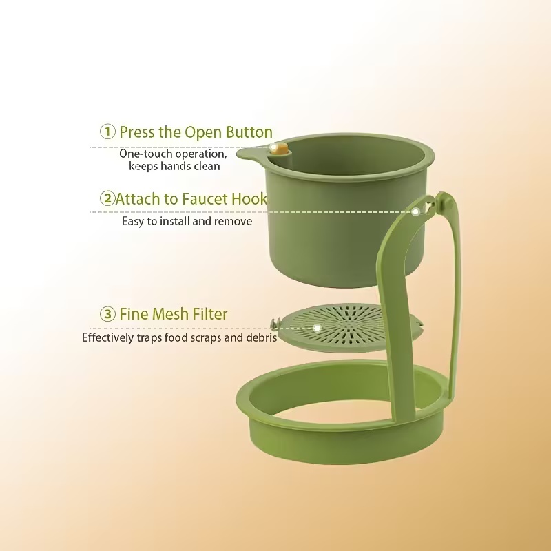 Press-Type Drain Basket: Food  - Kitchen Jobs ulasan dan harga