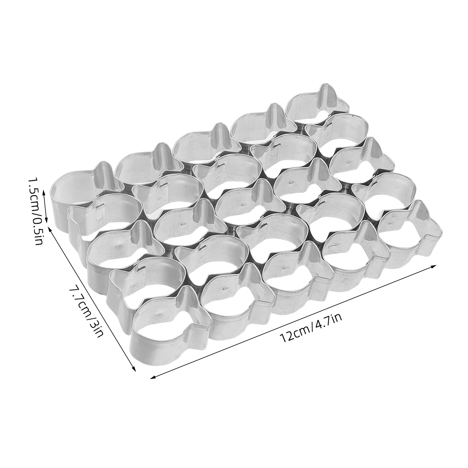 2Pcs Fish Shaped Cookie Cutter - Kitchen Baking Gadgets ulasan dan harga