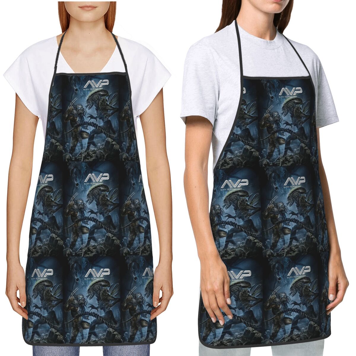 Alien Vs Predator Game Apron C - Kitchen Baking Game ulasan dan harga