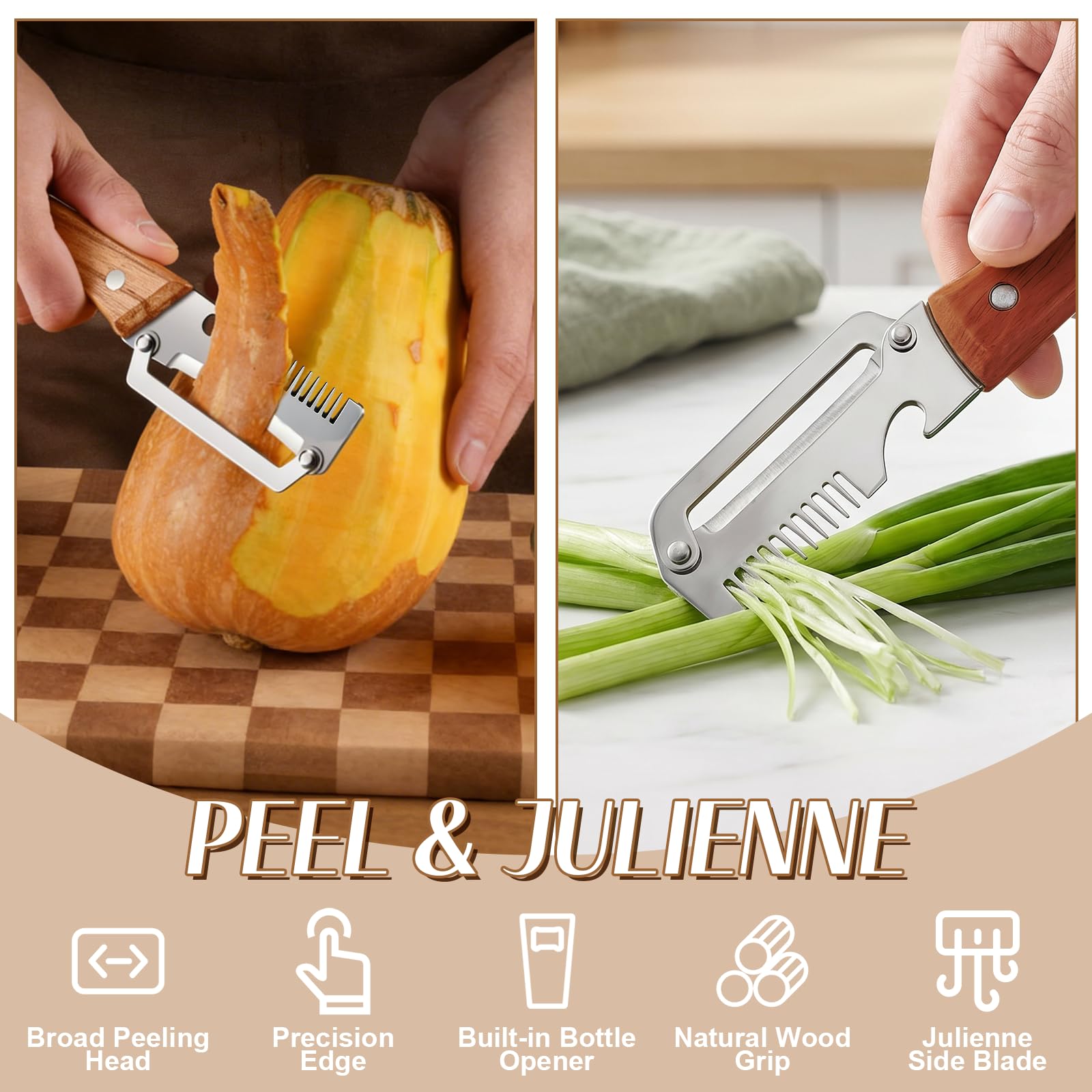 3-in-1 Vegetable Peeler with W - Kitchen Jobs ulasan dan harga