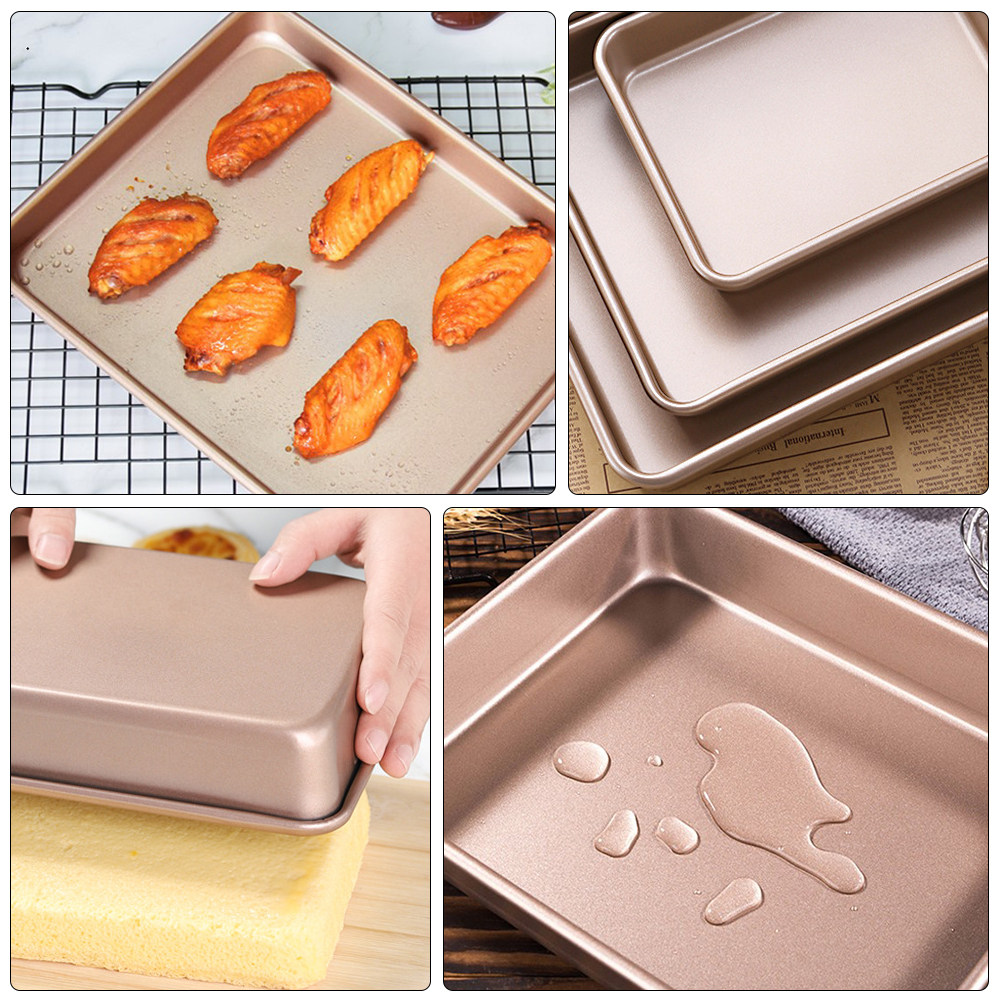Non-Stick Square Cake Pan Baki - Baking Kitchen Design ulasan dan harga