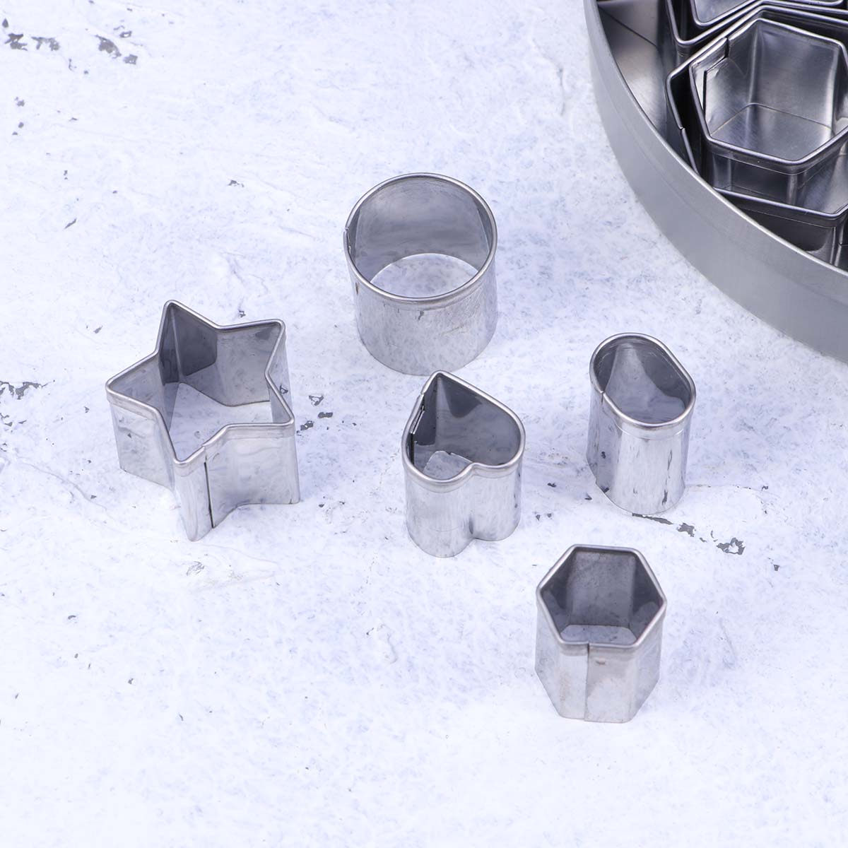 Stainless Steel Cookie Cutters - Kitchen Bakery ulasan dan harga
