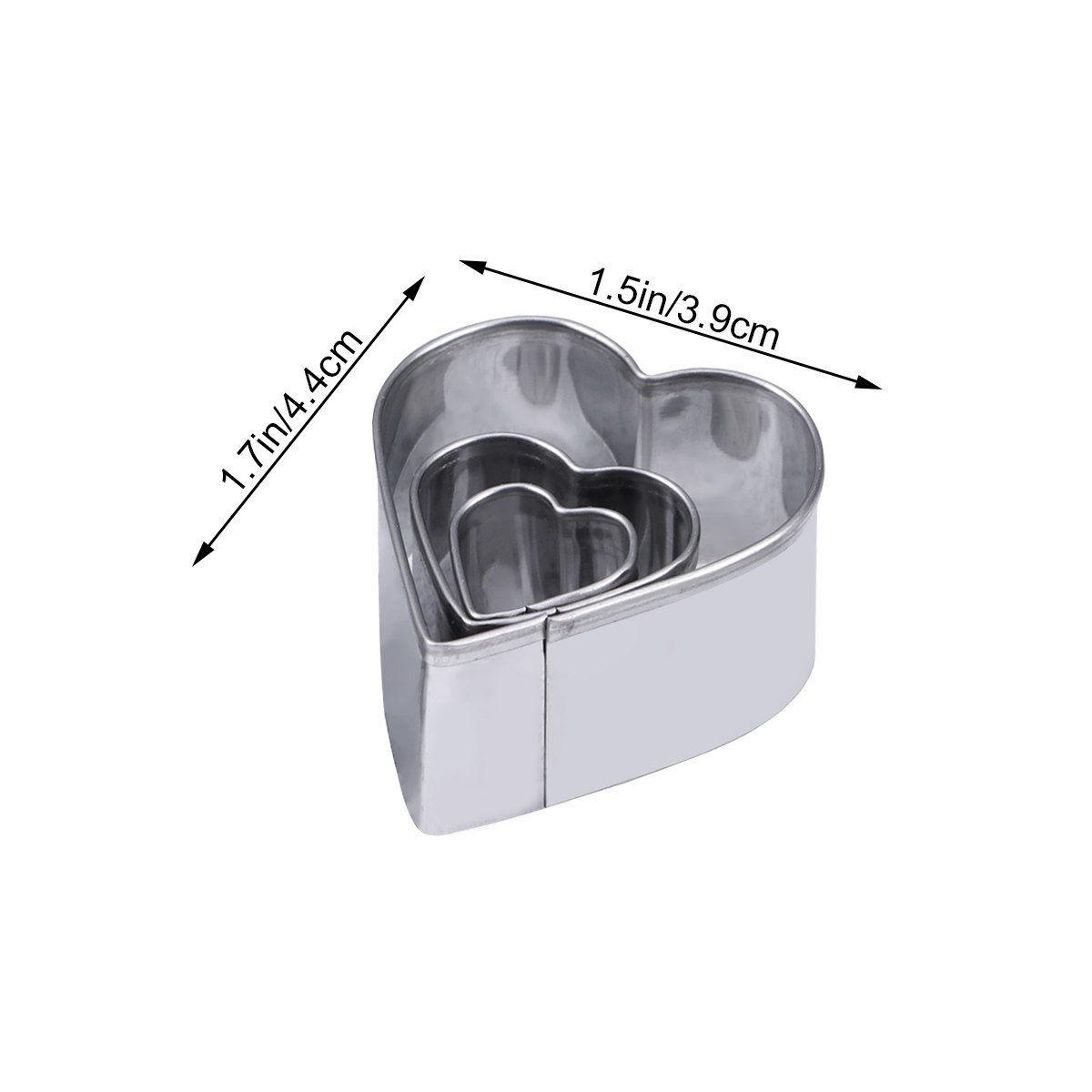 Stainless Steel Cookie Cutters - Kitchen Bakery ulasan dan harga