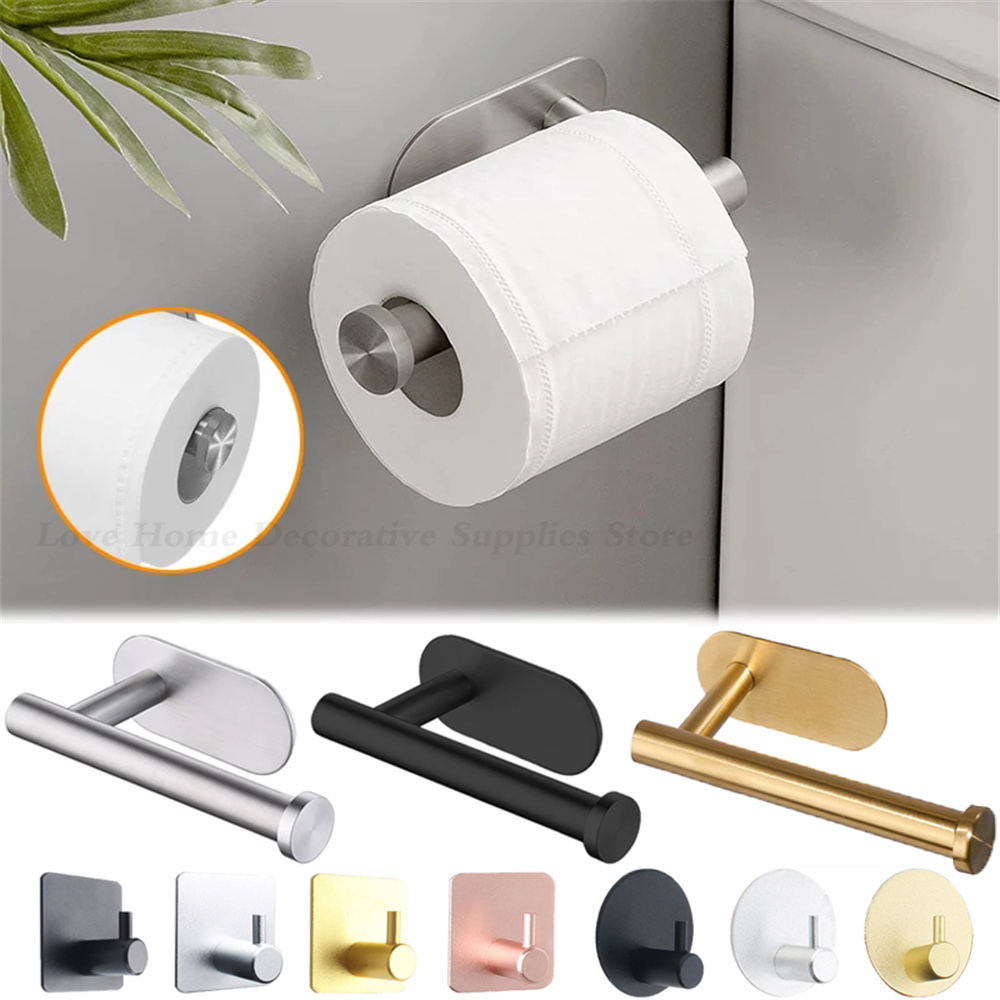Self Adhesive Toilet Paper Hol - Kitchen Baking Paper Holder ulasan dan harga