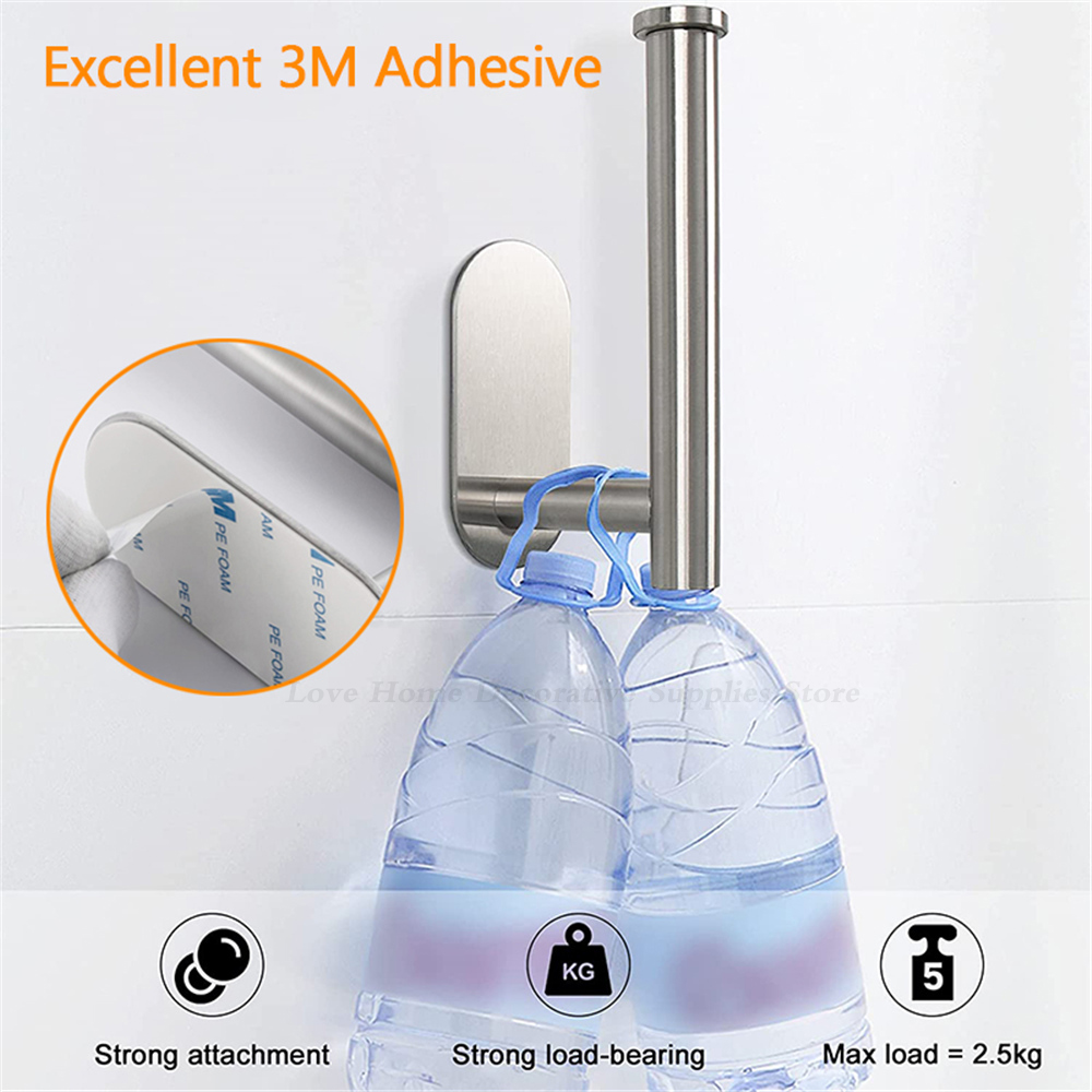 Self Adhesive Toilet Paper Hol - Kitchen Baking Paper Holder ulasan dan harga