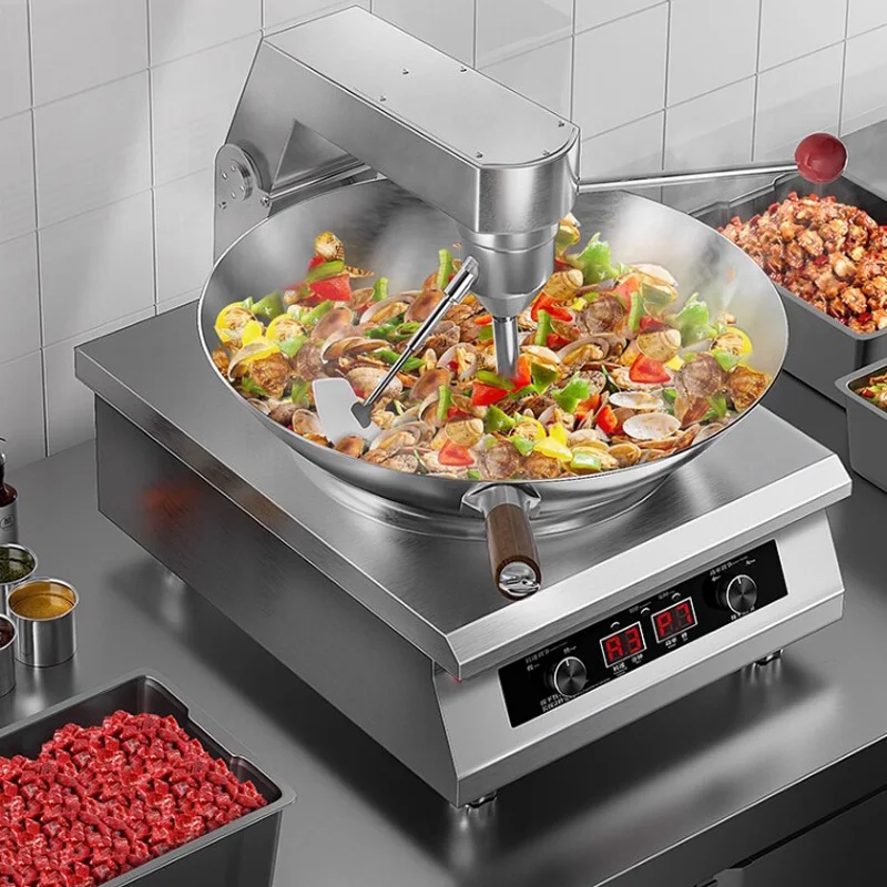 Automatic Cooking Machine Desk - Kitchen Robot Baking ulasan dan harga