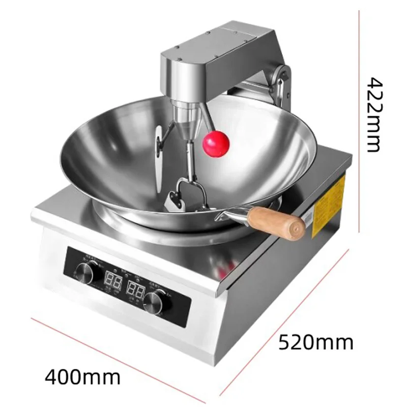 Automatic Cooking Machine Desk - Kitchen Robot Baking ulasan dan harga