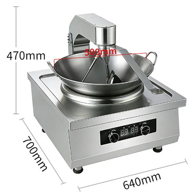 Automatic Cooking Machine Desk - Kitchen Robot Baking ulasan dan harga