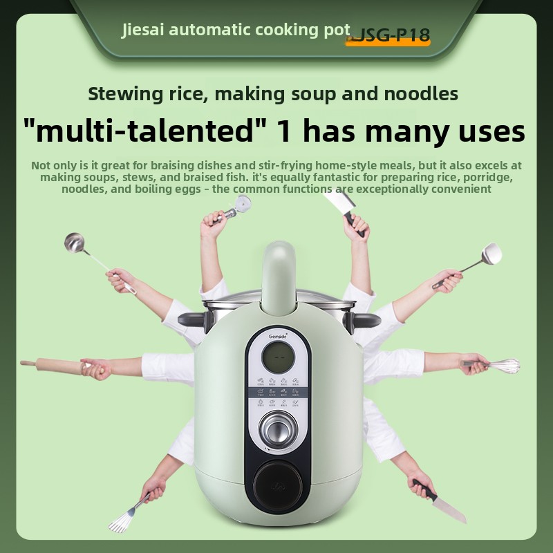 P18 Automatic Cooking Robot Sm - Kitchen Robot Baking ulasan dan harga