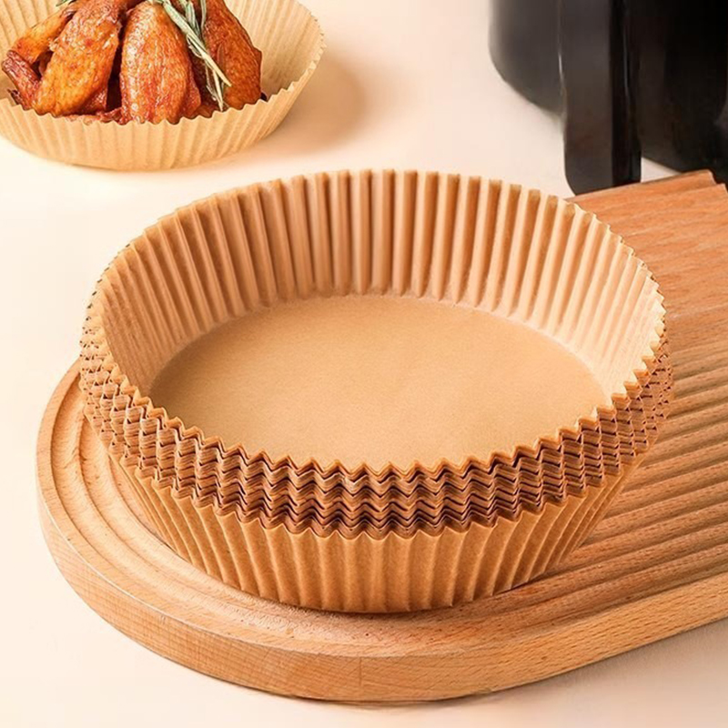 50/100PCS Air Fryer Paper Plat - Kitchen Baking Gadgets ulasan dan harga