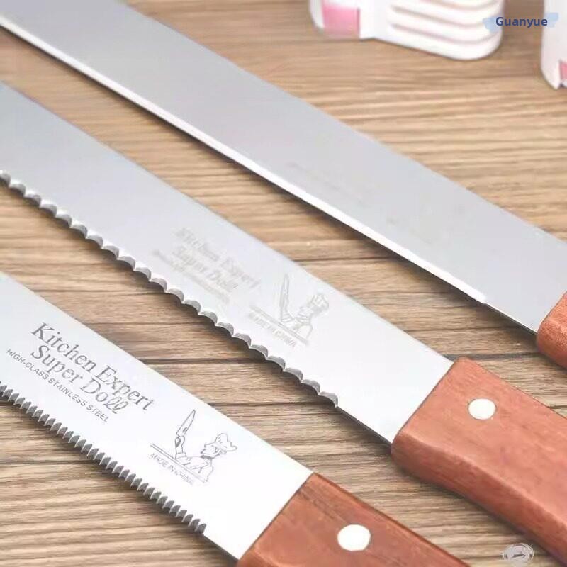 Stainless Steel Toothed Knife  - Kitchen Bakery ulasan dan harga