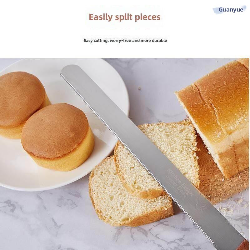 Stainless Steel Toothed Knife  - Kitchen Bakery ulasan dan harga