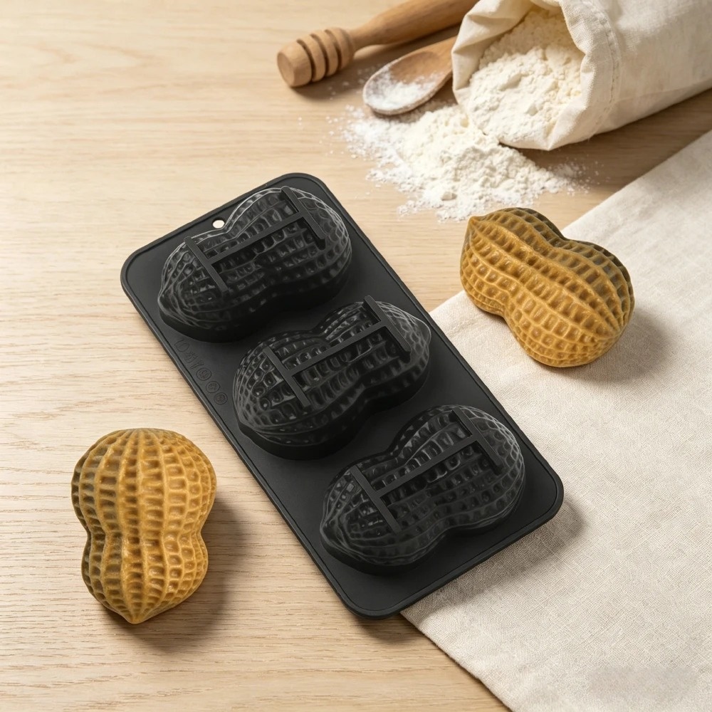 Peanut Design Silicone Chocola - Kitchen Baking Gadgets ulasan dan harga