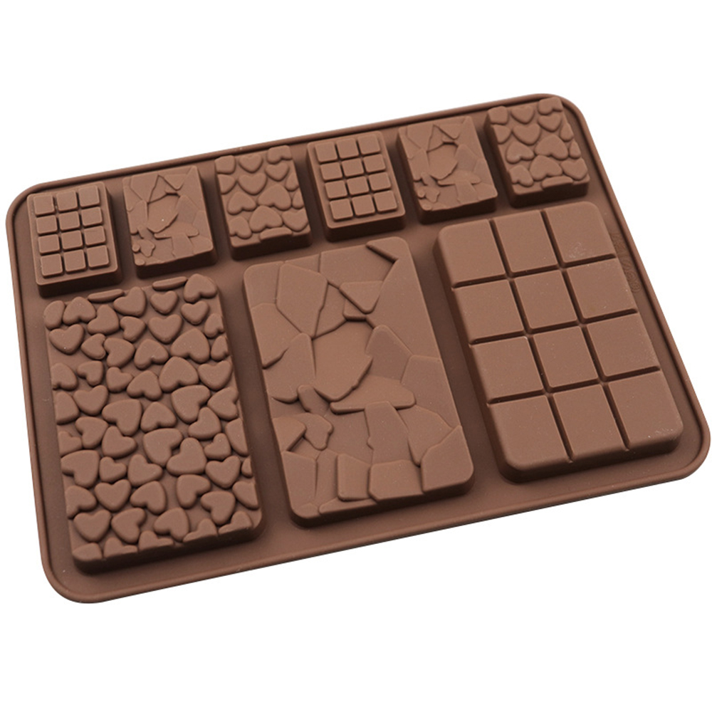 9-Cavity Chocolate Silicone Mo - Kitchen Baking Gadgets ulasan dan harga