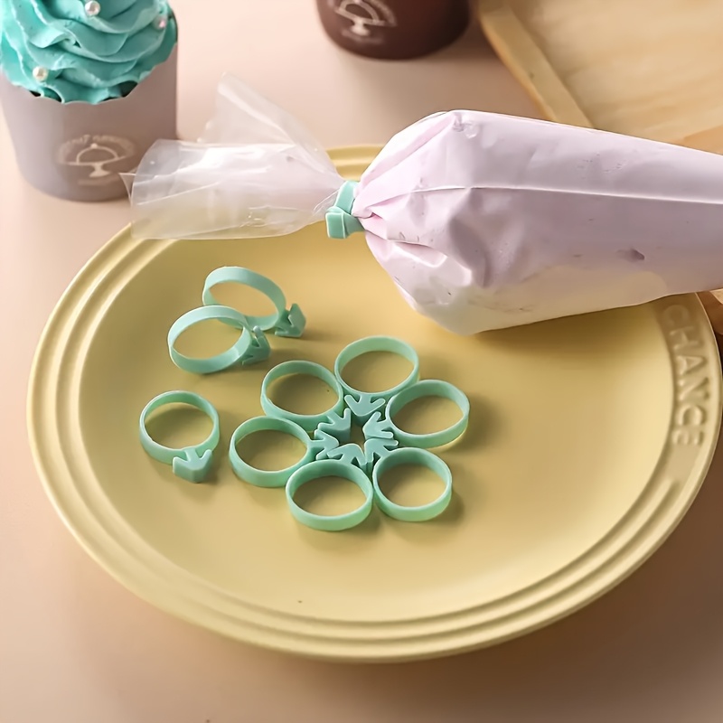 10pcs Reusable Silicone Icing  - Kitchen Baking Gadgets ulasan dan harga