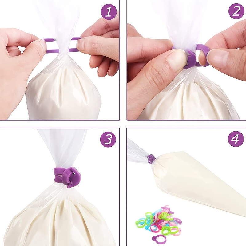 10pcs Reusable Silicone Icing  - Kitchen Baking Gadgets ulasan dan harga