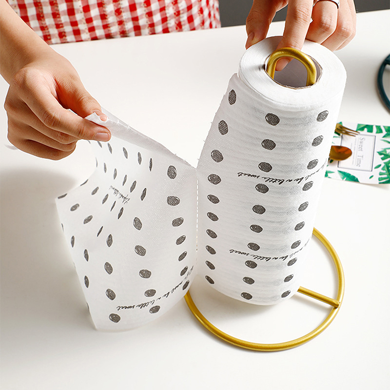 Durable 1PC Iron Kitchen Roll  - Kitchen Baking Paper Holder ulasan dan harga