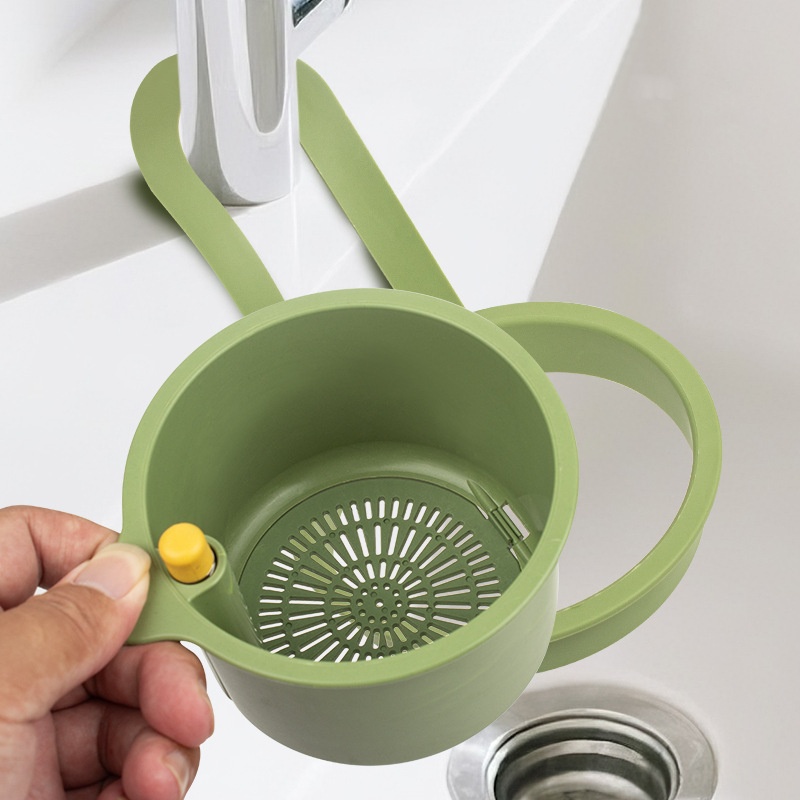 1PC Press-Type Drain Basket: F - Kitchen Jobs ulasan dan harga