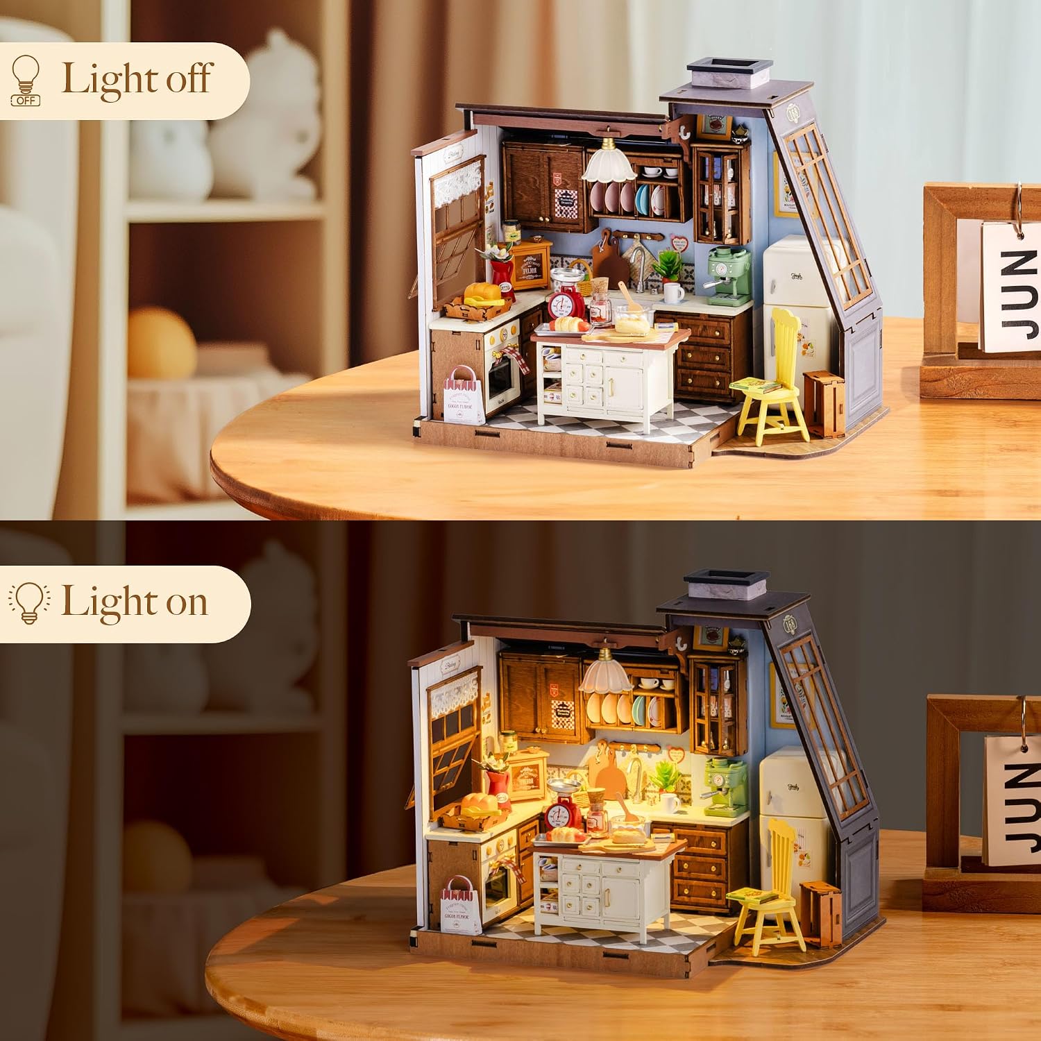 Robotime Baking Kitchen DIY Mi - Baking Kitchen Robotime ulasan dan harga