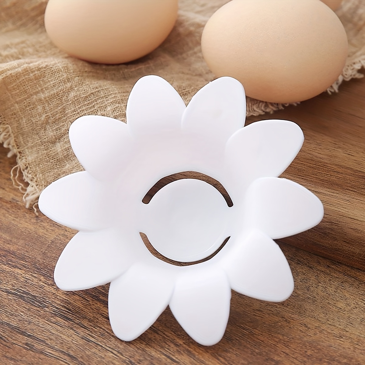 1pc/ Cute Flower Design Egg Wh - Baking Kitchen Design ulasan dan harga